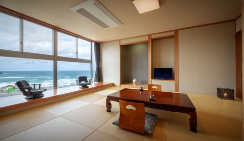 Habitación tradicional, no fumadores, vistas al mar (Japanese, 12 Tatami Mats)
