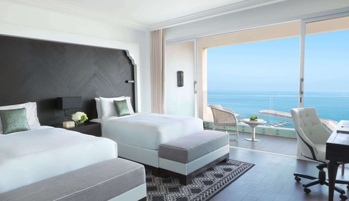 Fairmont, Habitación doble, 2 camas dobles, vistas al mar