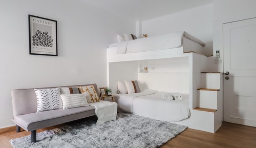 Habitación Deluxe con 2 camas individuales, no fumadores, vistas al jardín