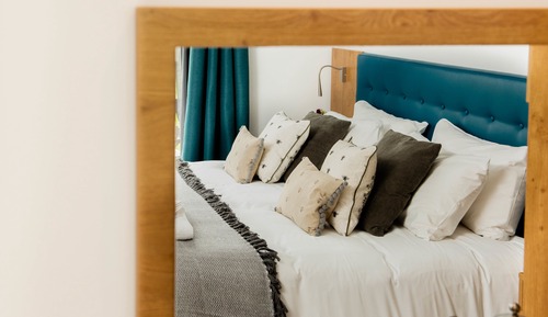 Habitación de lujo con 1 cama doble o 2 individuales, patio, vistas al campo de golf