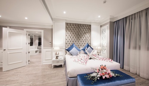 Habitación triple Deluxe, 2 habitaciones, habitaciones comunicadas