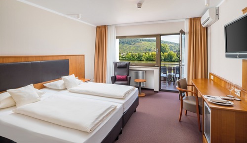 Habitación Confort doble, balcón, vistas al río (Comfort, air-conditioned)