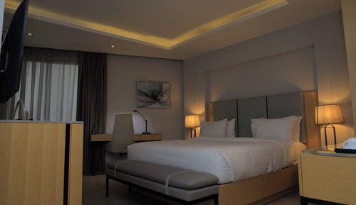 Standard Double Room Single Use, Balcony, City View