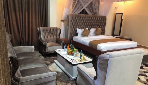 Habitación individual Deluxe, balcón, vistas al jardín