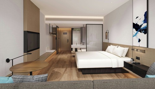 Habitación superior, 1 cama de matrimonio grande