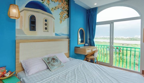 Habitación Deluxe doble, balcón, vistas a la ciudad