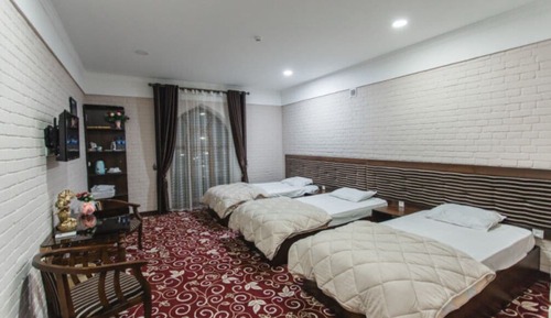 Habitación triple estándar, vistas al parque