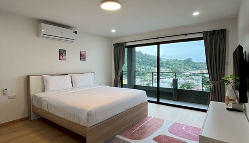 Estudio estándar, balcón, vistas al mar