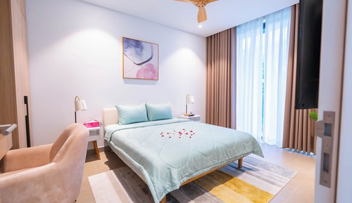 Habitación Deluxe doble, balcón, vistas al complejo turístico