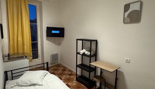 Habitación económica doble, vistas al patio