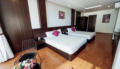 Quadruple Room, Sea View