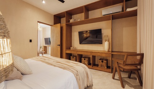Apartamento Deluxe, 1 cama de matrimonio grande con sofá cama, piscina privada