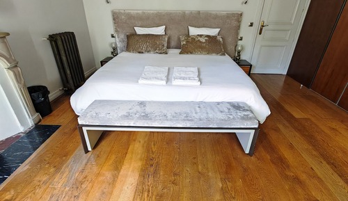 Habitación Deluxe doble, vistas al jardín (CHAMBRE 3 LA PRINCESSE D'AREMBERG)