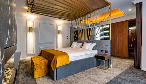 Habitación de lujo doble, balcón, vistas al patio