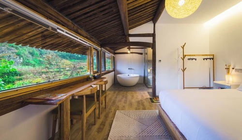 Habitación sénior doble, vistas al río
