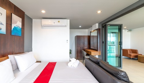 Suite Deluxe, 1 cama de matrimonio grande, vistas al mar