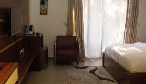 Habitación individual superior, vistas al jardín