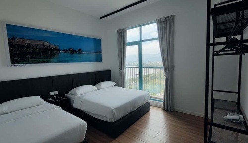 Apartamento superior, balcón, vistas al mar