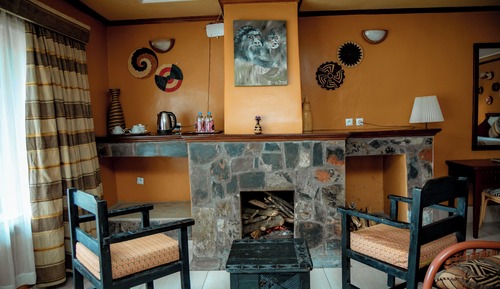 Habitación individual, vistas a la montaña