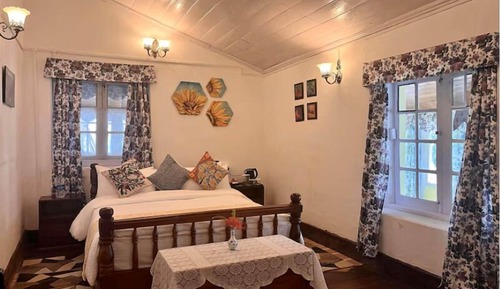 Habitación básica doble, vistas al jardín