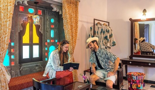 Suite de lujo, patio, vistas al patio