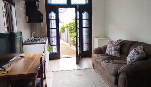 Estudio, 1 habitación, fumadores, patio