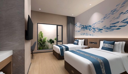 Habitación Deluxe, 2 camas individuales, no fumadores