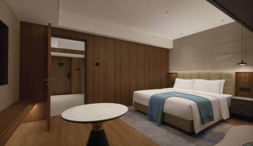 Suite Business, 1 cama de matrimonio grande, fumadores, vistas a la ciudad