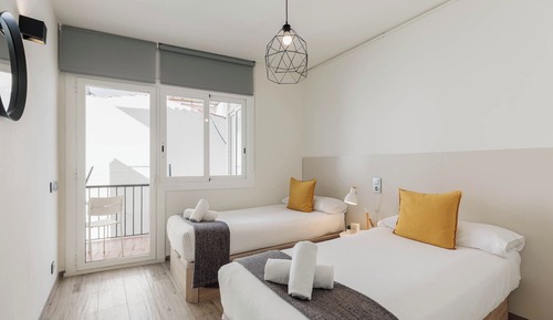 Apartamento exclusivo, 2 habitaciones, vistas al mar, frente a la playa (Paseo de la Ribera 44)