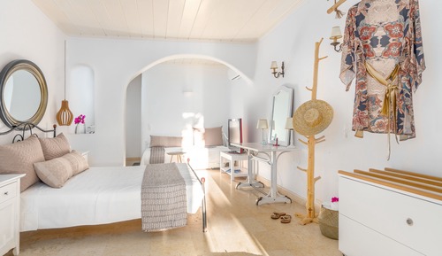 Habitación cuádruple, vistas al mar