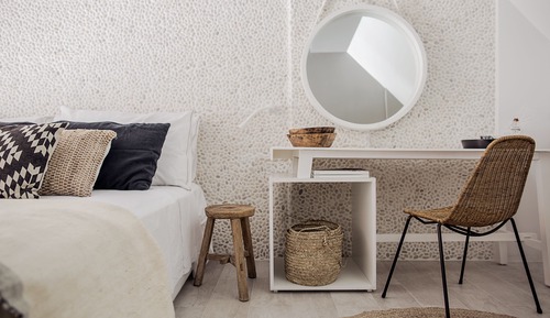 Loft, acceso a la piscina