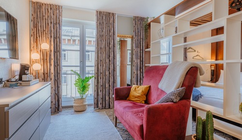 Estudio Deluxe, 1 cama de matrimonio grande