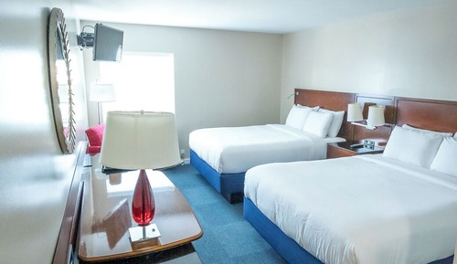 Habitación estándar, 2 camas de matrimonio
