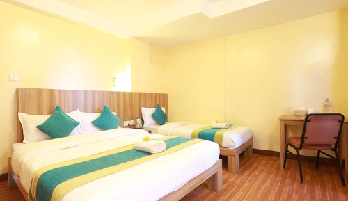 Habitación estándar con 1 cama doble o 2 individuales