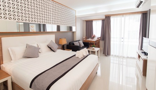 Habitación superior, balcón