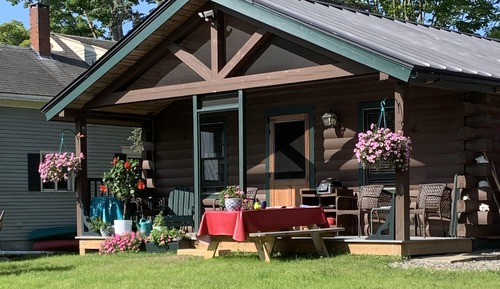 Cabaña tradicional, vistas al mar, frente al mar