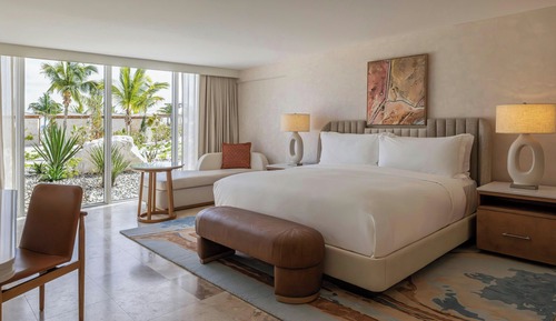 Habitación Deluxe, 1 cama de matrimonio grande, no fumadores, vistas al mar