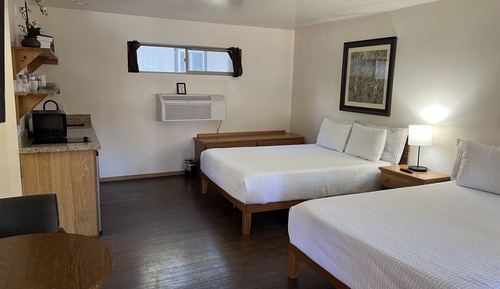 Suite estudio Grand, 2 camas de matrimonio, cocina básica