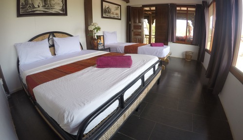 Casa (Khmer House Double + Single )