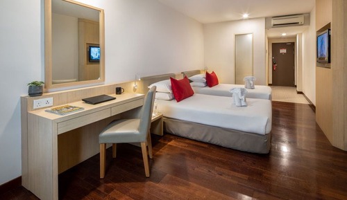 Habitación superior con 2 camas individuales