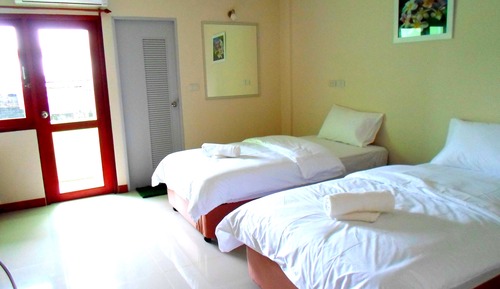 Habitación estándar, 2 camas individuales, balcón