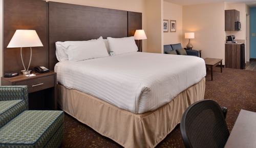Suite, 1 cama de matrimonio grande, accesible para personas con discapacidad (Comm, Tub)