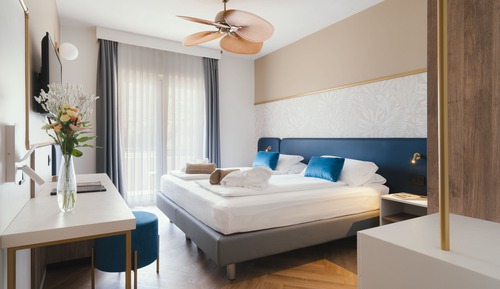 Habitación superior, balcón, vistas al jardín (matrimoniale, piano alto)