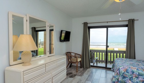 Apartamento Deluxe, varias camas, vistas al mar, frente a la playa