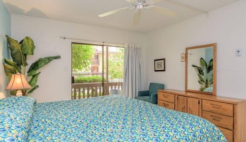 Apartamento estándar, 1 cama de matrimonio grande con sofá cama, vistas a la piscina, planta baja