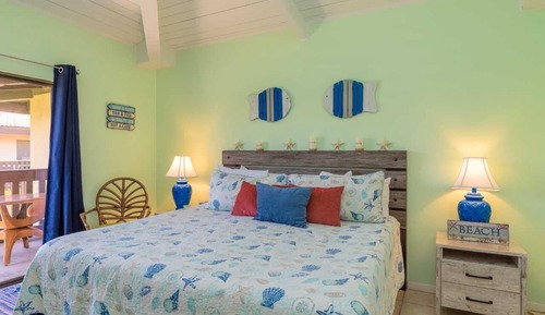 Apartamento estándar, 1 cama de matrimonio grande con sofá cama, cocina, vistas a la piscina
