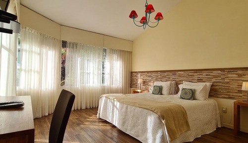 Habitación cuádruple familiar, 2 habitaciones, en la zona del jardín