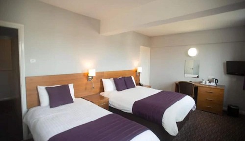 Habitación con 1 cama doble o 2 individuales