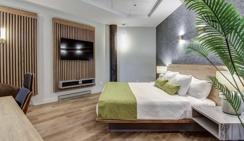 Habitación familiar, varias camas