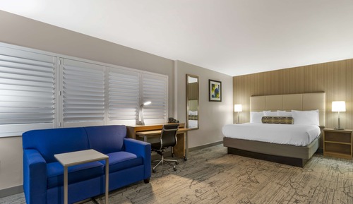 Habitación estándar, 1 cama de matrimonio grande, no fumadores, patio (with Sofabed)